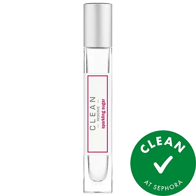 CLEAN RESERVE Sparkling Sugar Eau de Parfum with Peach Travel Spray 0.33 oz / 10 mL eau de parfum spray