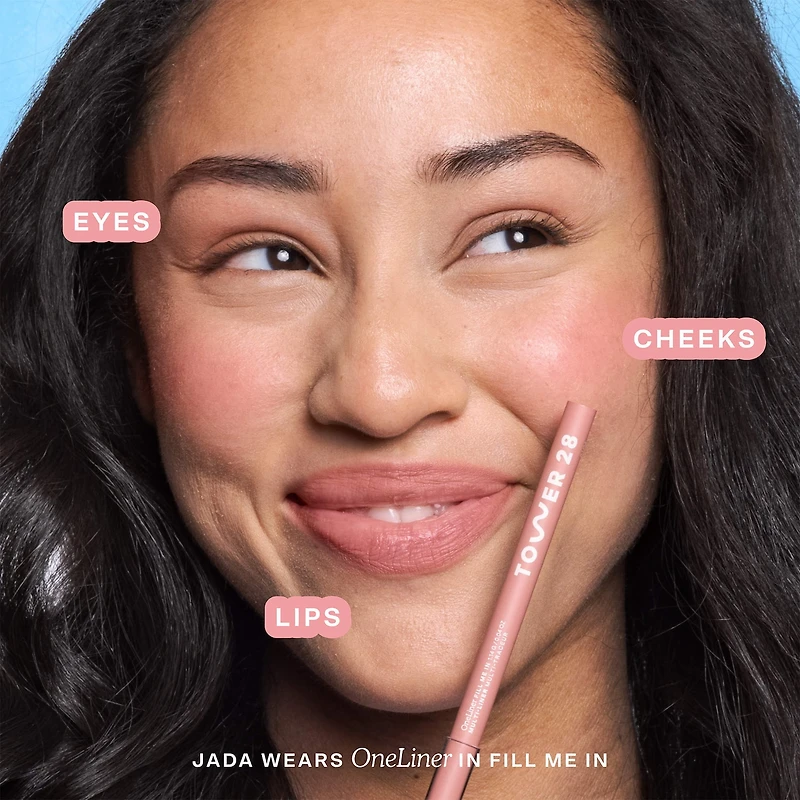 OneLiner® Lip Liner + Eyeliner Cheek Pencil