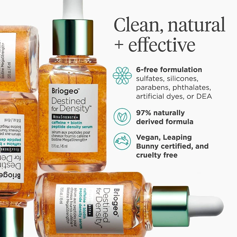 Sérum aux peptides Destined for Density™ pour des cheveux plus épais et plus volumineux