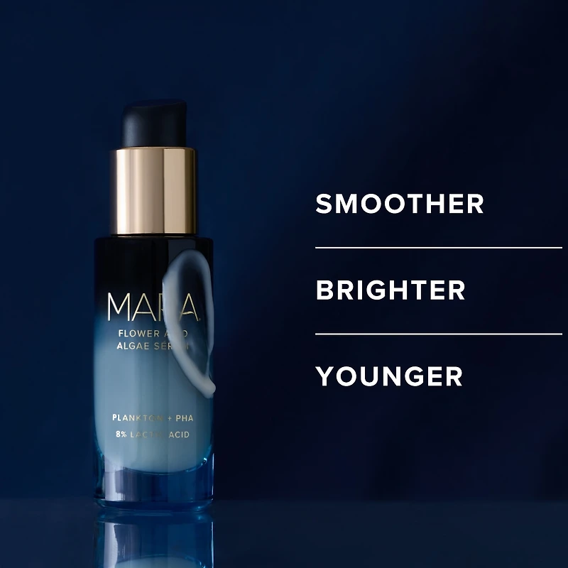Flower Acid Algae Resurfacing Serum with 11% Lactic Acid + PHA