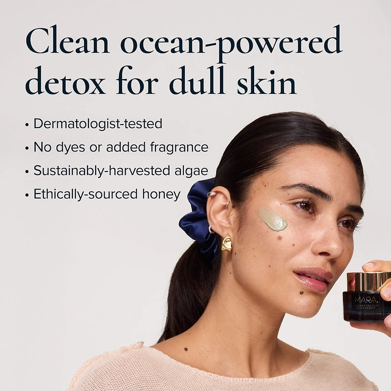 Pore Minimizing Volcanic Sea Clay Detox Mask For Dullness & Dryness