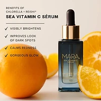 Sea Vitamin C Serum for Brightening Dark Spots & Redness with Algae