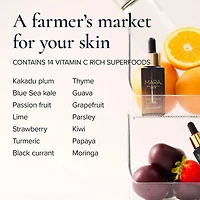 Sea Vitamin C Serum for Brightening Dark Spots & Redness with Algae