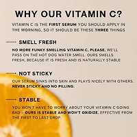 Sea Vitamin C Serum for Brightening Dark Spots & Redness with Algae