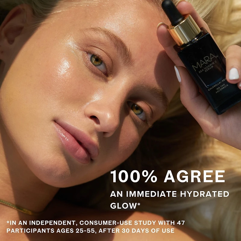 Sea Vitamin C Serum for Brightening Dark Spots & Redness with Algae