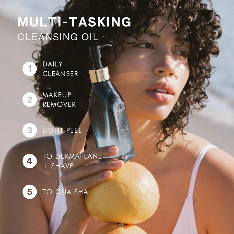 Algae Enzyme Cleansing Oil Makeup Remover with Chia + Moringa