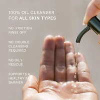 Algae Enzyme Cleansing Oil Makeup Remover with Chia + Moringa