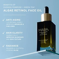 Mini 1.2% Clean Algae Retinol Face Oil for Anti-Aging and Wrinkles with Green Tea