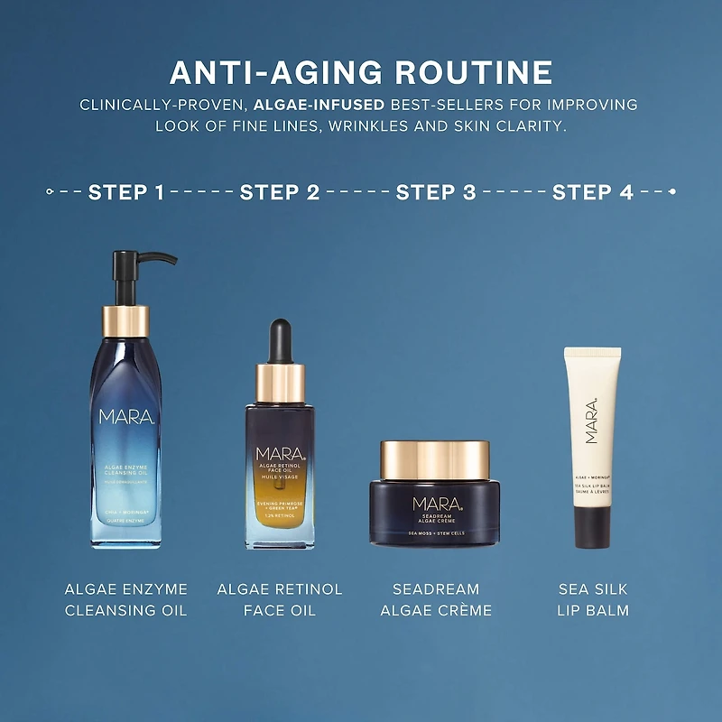 Mini 1.2% Clean Algae Retinol Face Oil for Anti-Aging and Wrinkles with Green Tea