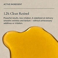 Mini 1.2% Clean Algae Retinol Face Oil for Anti-Aging and Wrinkles with Green Tea