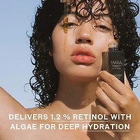 Mini 1.2% Clean Algae Retinol Face Oil for Anti-Aging and Wrinkles with Green Tea
