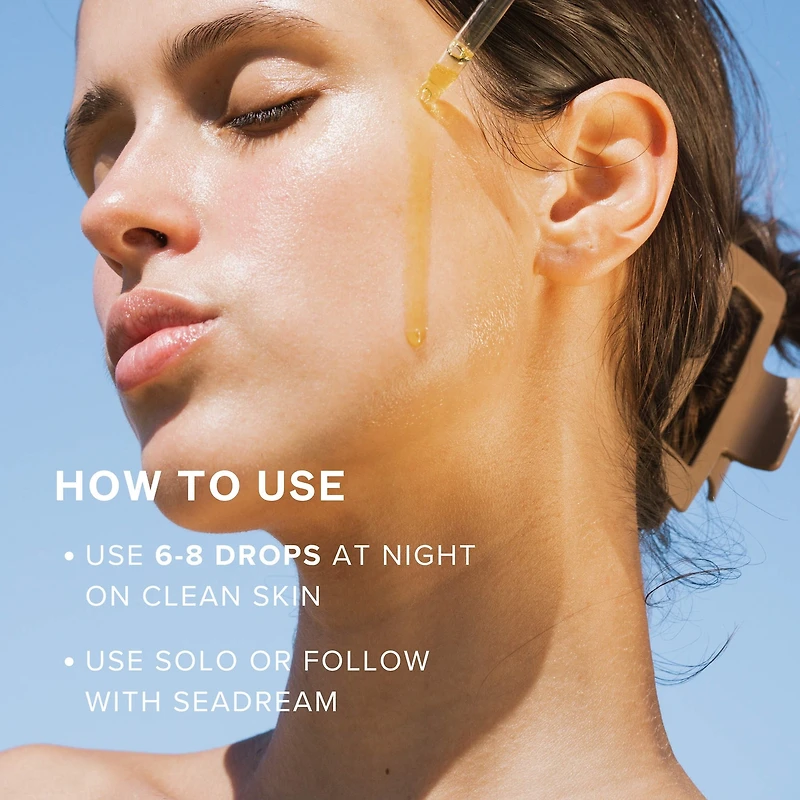 1.2% Clean Algae Retinol Face Oil for Anti-Aging and Wrinkles with Green Tea