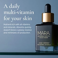 Universal Hydrating Face Oil for Anti-Aging and Glow with Algae + Moringa