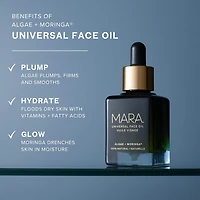 Universal Hydrating Face Oil for Anti-Aging and Glow with Algae + Moringa