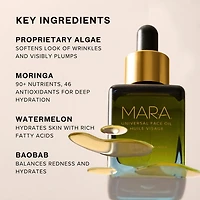 Universal Hydrating Face Oil for Anti-Aging and Glow with Algae + Moringa