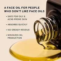 Universal Hydrating Face Oil for Anti-Aging and Glow with Algae + Moringa