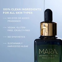 Universal Hydrating Face Oil for Anti-Aging and Glow with Algae + Moringa