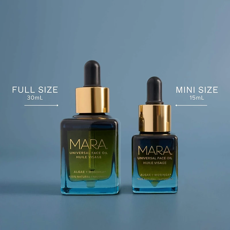 Universal Hydrating Face Oil for Anti-Aging and Glow with Algae + Moringa