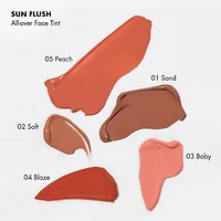 Fard liquide teinté pour le visage Sun Flush