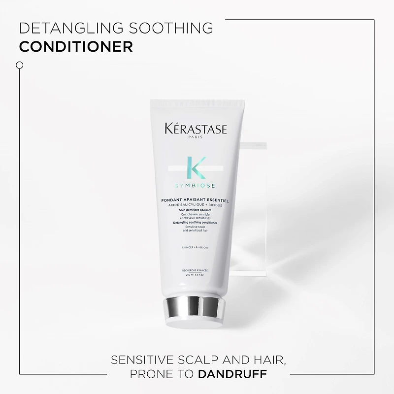 Revitalisant hydratant sans silicone Symbiose pour le cuir chevelu et les cheveux
