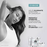 Masque capillaire profondément hydratant Symbiose pour cheveux abîmés