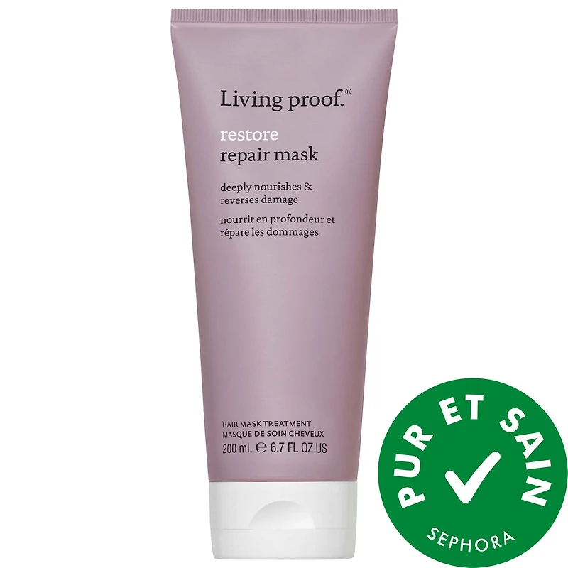 Masque pour les cheveux réparateur et restaurateur