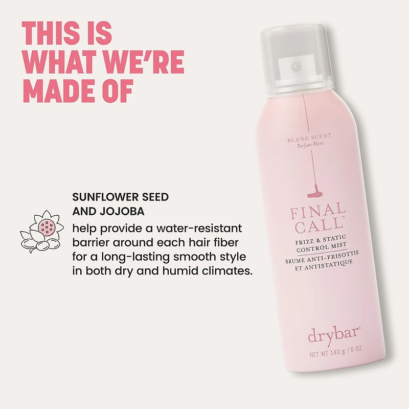 Final Call Frizz & Static Control Mist