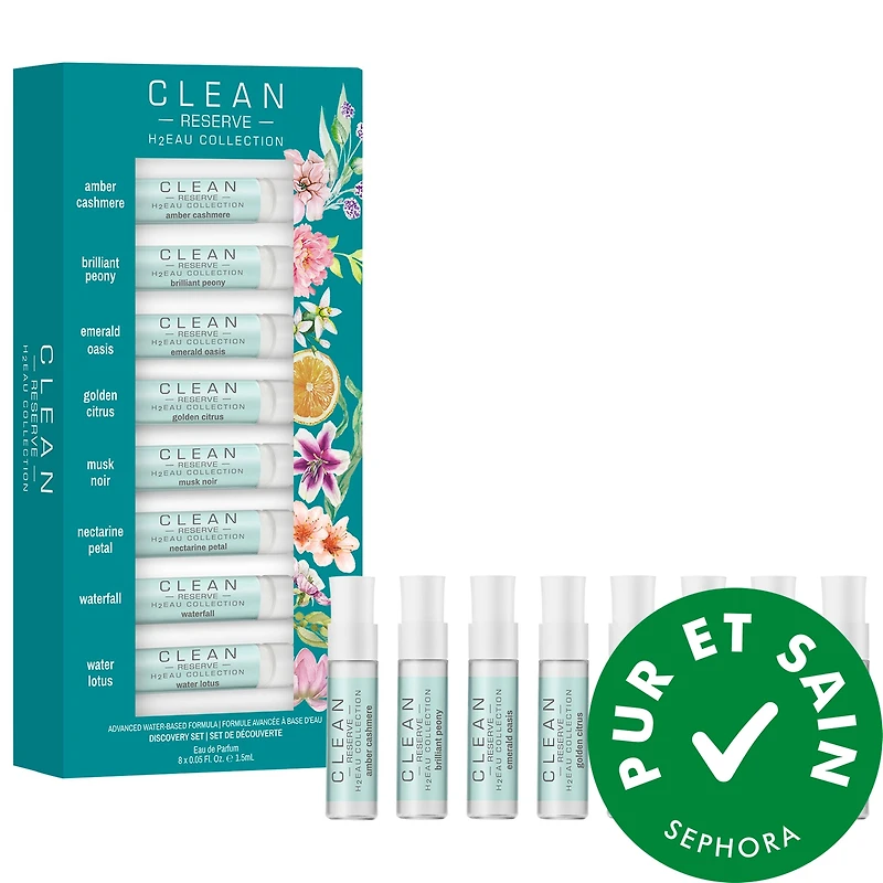 Ensemble découverte d’eau de parfum H2Eau