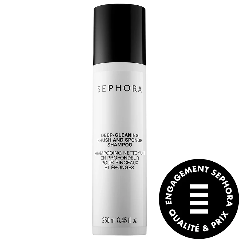 Shampooing à pinceaux et éponges qui nettoie en profondeur