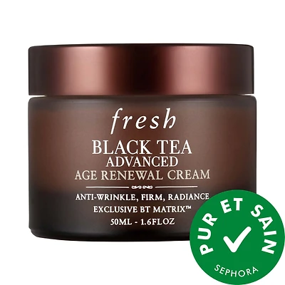Hydratant antiâge au thé noir avec alternative rétinol BT Matrix