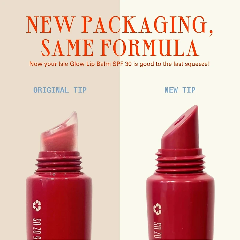 Isle Lip Balm SPF 30 with Sea Moss and Aloe Stem Cells