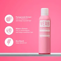 Shampoing sec rafraîchissant pour cheveux clairs