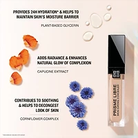 Fond de teint en crème Prisme libre Skin-Caring 24H Hydratation + Éclat Correction