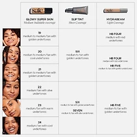 Fond de teint Glowy Super Skin avec acide hyaluronique
