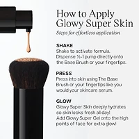 Fond de teint Glowy Super Skin avec acide hyaluronique