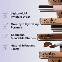 Illuminateur hydratant et anticernes pour le contour des yeux Hydrabeam avec extrait de concombre