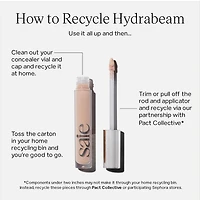Illuminateur hydratant et anticernes pour le contour des yeux Hydrabeam avec extrait de concombre