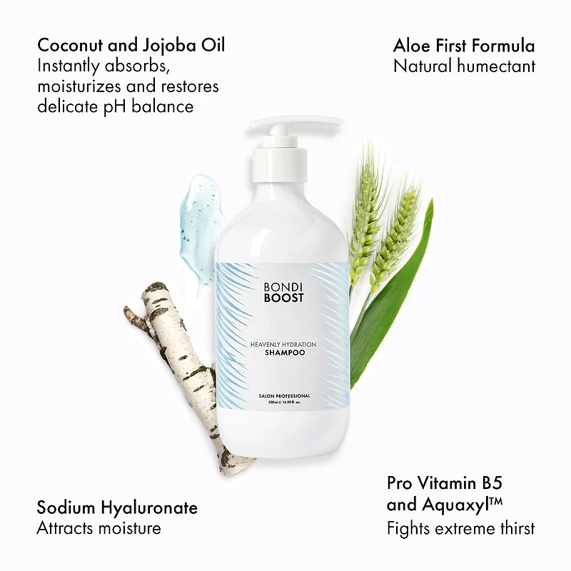 Heavenly Hydration Shampoo with Aloe