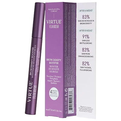 Virtue Flourish® Brow Density Booster Serum 0.14 oz / 4 ml