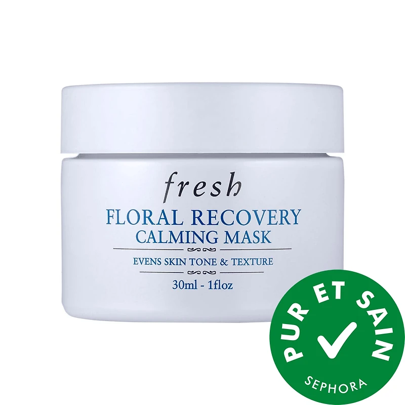 Masque de nuit réparateur floral avec squalane