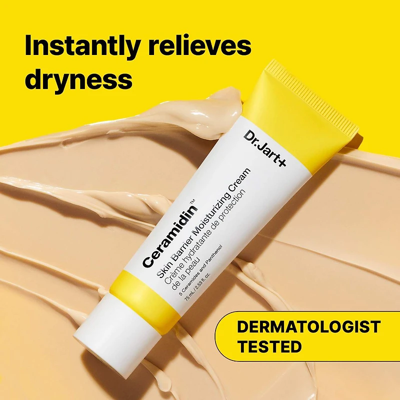 Crème hydratante Ceramididin™ pour la barrière cutanée