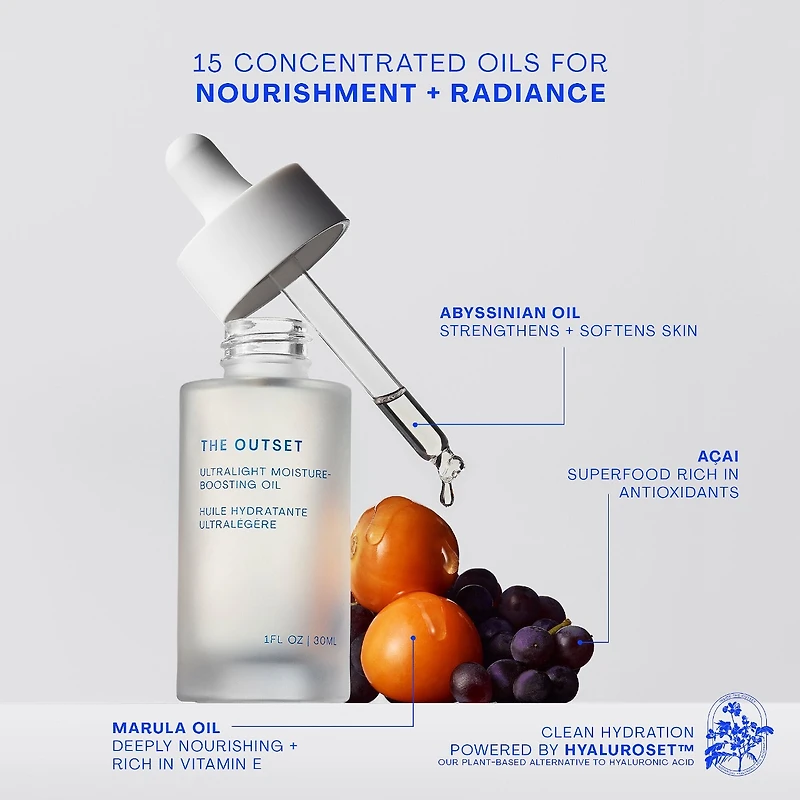 Ultralight Moisture-Boosting Botanical Oil