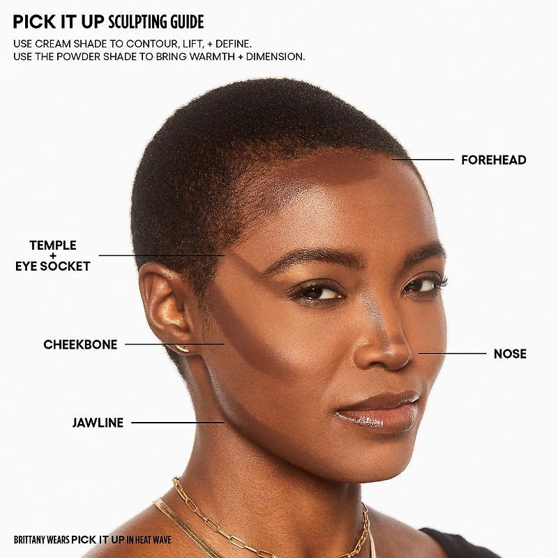 Pick It Up Cream Contour & Talc-Free Powder Bronzer Duo