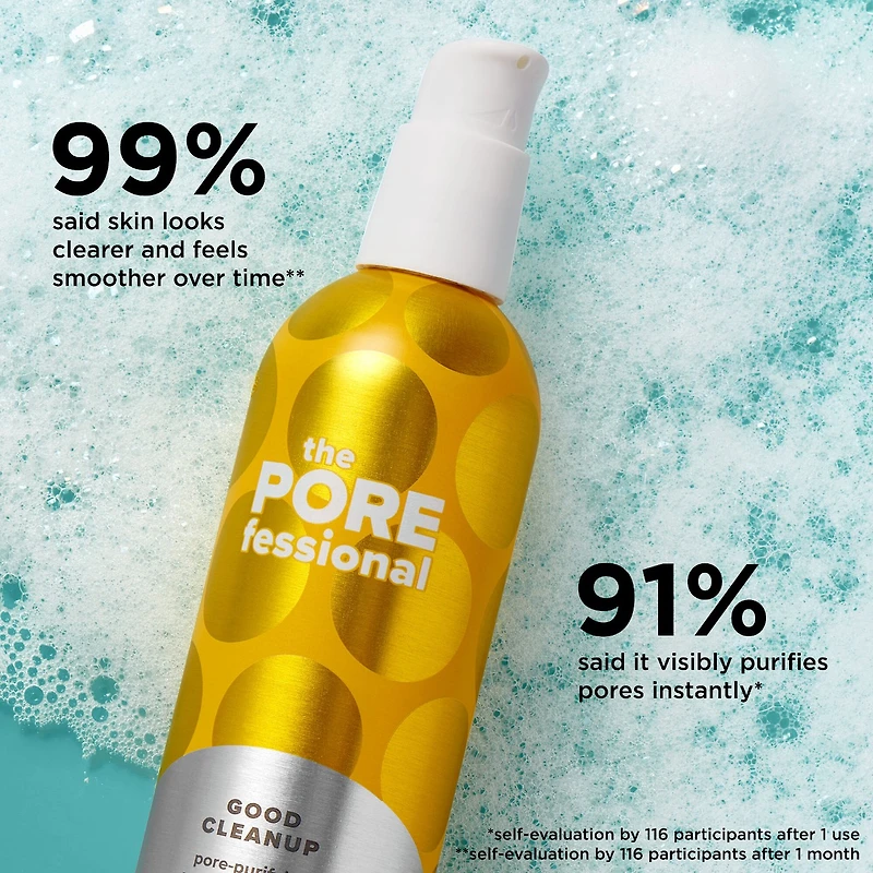 Nettoyant moussant Good Cleanup The POREfessional