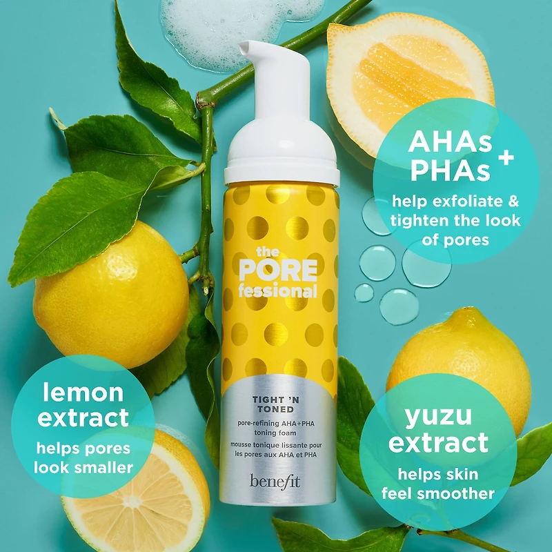 Lotion tonique affinant les pores AHA+PHA Tight ’n Toned The POREfessional