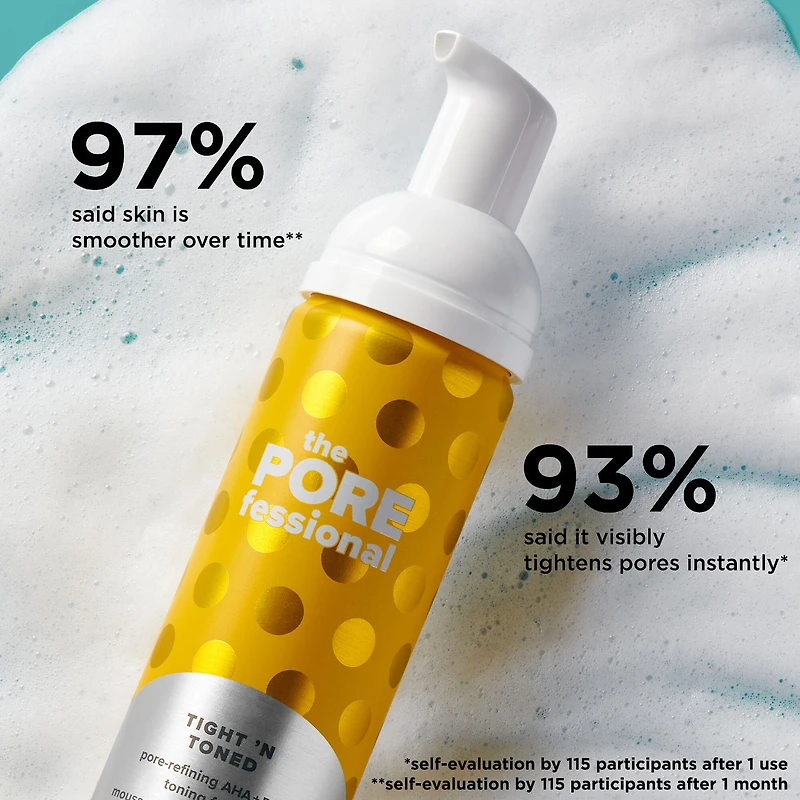 Lotion tonique affinant les pores AHA+PHA Tight ’n Toned The POREfessional