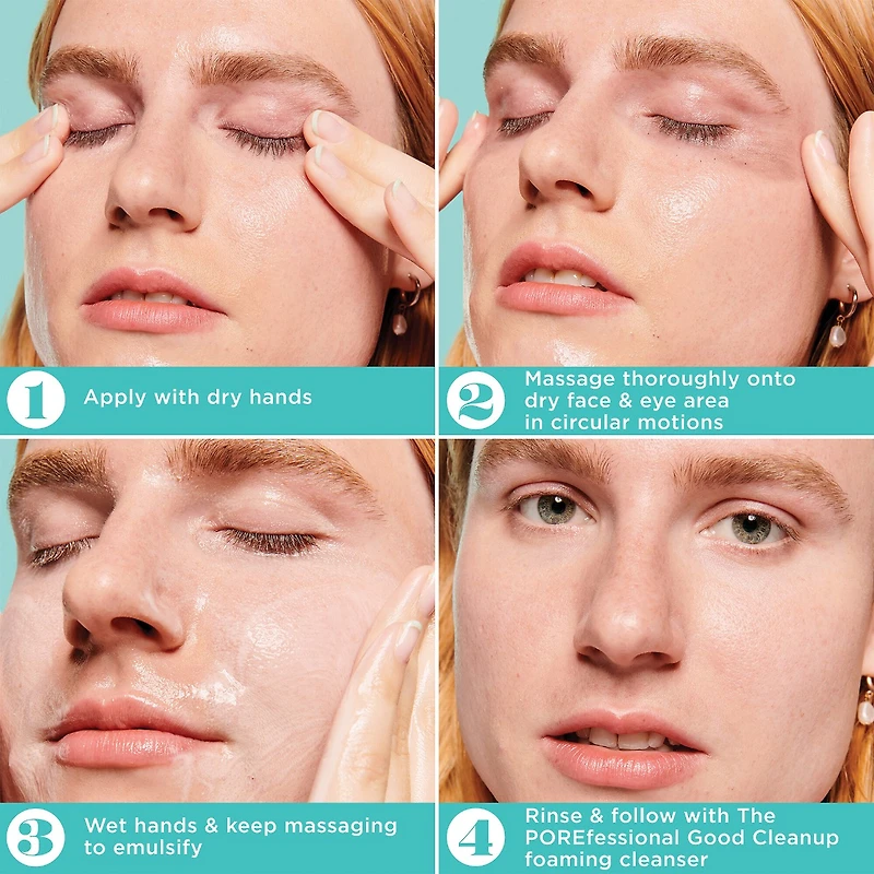 Huile nettoyante démaquillante Get Unblocked The POREfessional