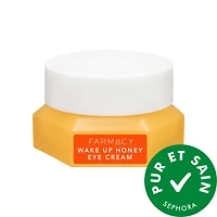 Farmacy Crème contour des yeux Wake Up Honey avec vitamine C éclat 0.5 oz / 15 mL