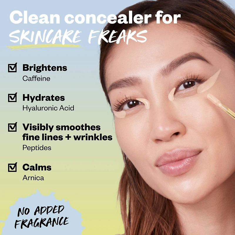 Mini Revealer Super Creamy + Brightening Concealer with Caffeine and Hyaluronic Acid