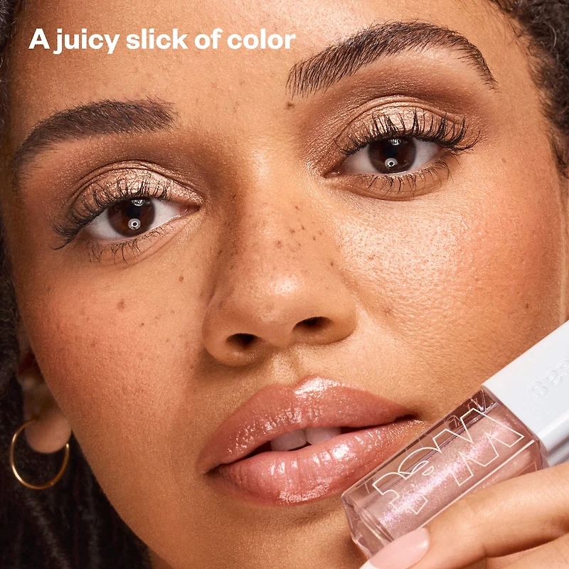 Brillant à lèvres et soin repulpant en huile avec peptides Wet Lip